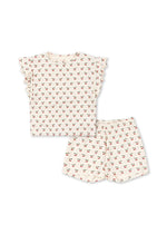 (KS103199) Lin Frill Set Gots - Cherry Motif