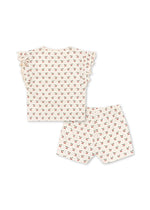 (KS103199) Lin Frill Set Gots - Cherry Motif