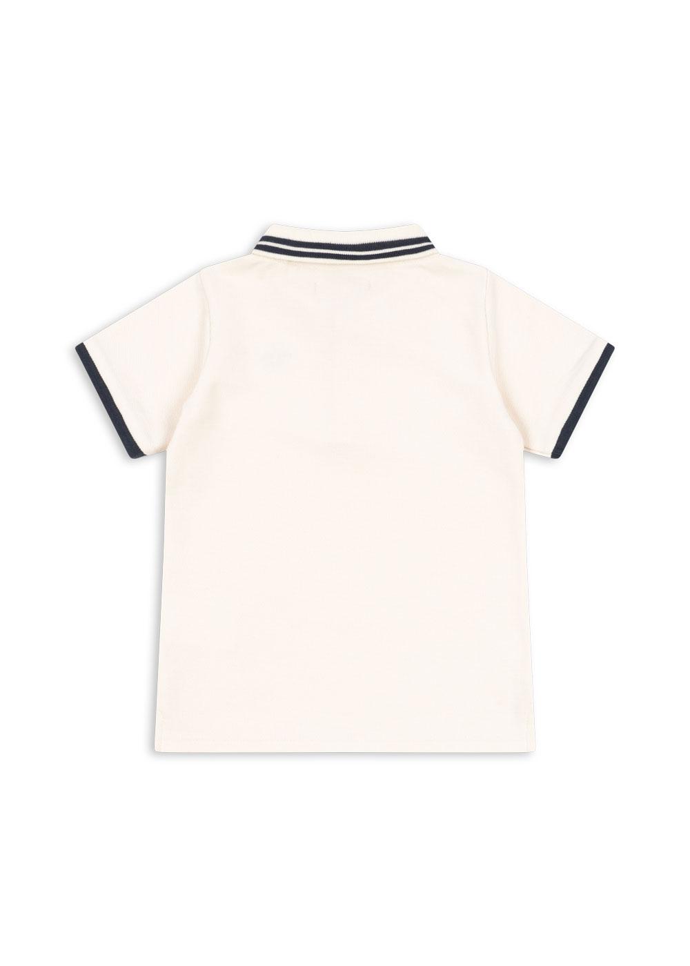 (KS103304) Florian Polo Shirt Gots - Antique White - MintMouse (Unicorner Concept Store)