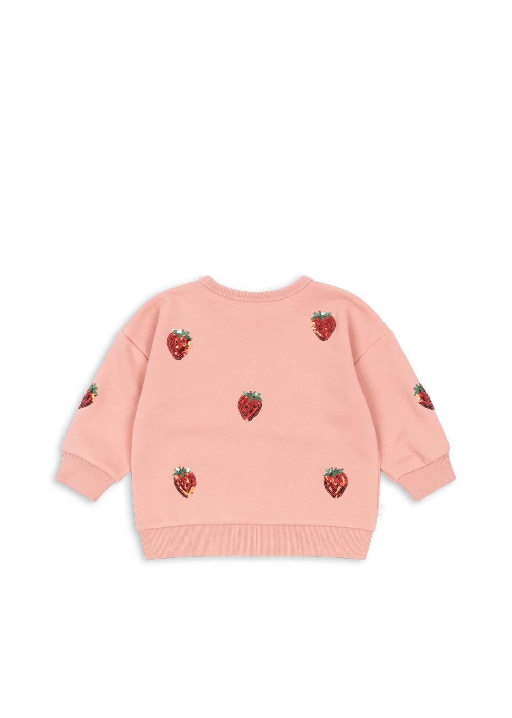 (KS103862) Lou sequin sweat shirt ocs  - Mellow Rose - MintMouse (Unicorner Concept Store)