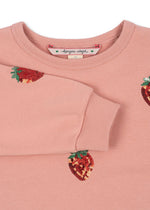 (KS103862) Lou sequin sweat shirt ocs  - Mellow Rose - MintMouse (Unicorner Concept Store)
