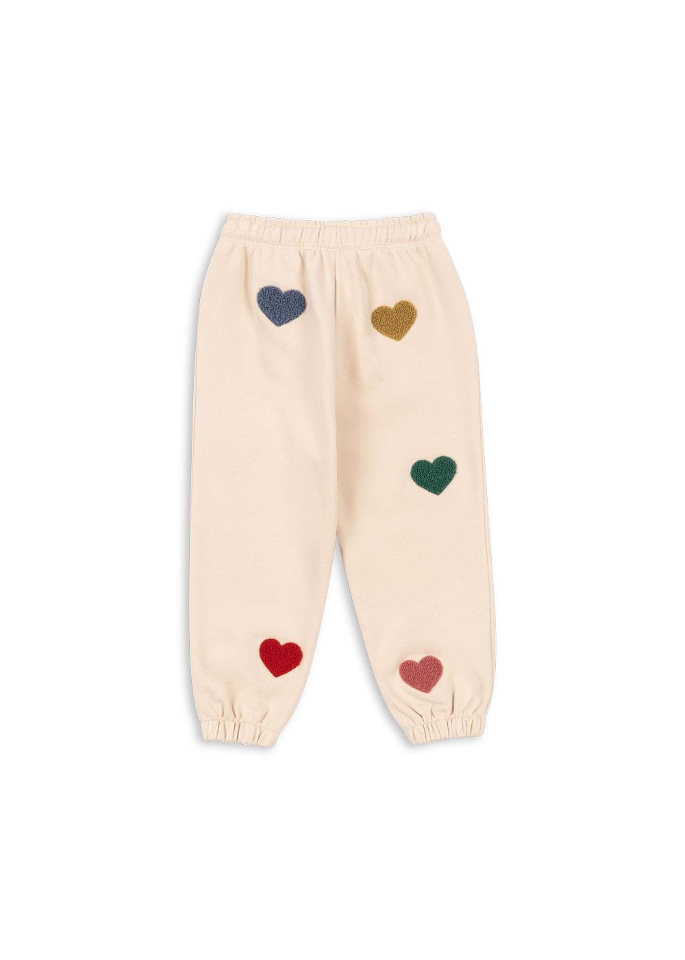 (KS103870) Lou Terry sweat pants ocs - Multi heart - MintMouse (Unicorner Concept Store)