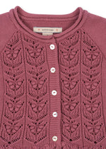 Cabby Frill Cardigan Gots - Deco Rose - MintMouse (Unicorner Concept Store)