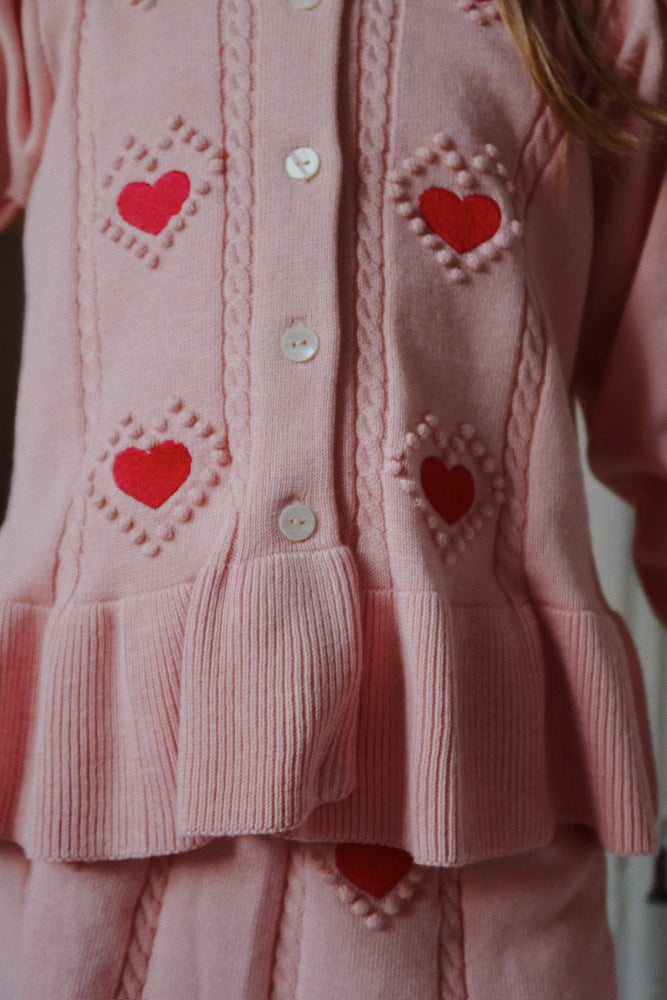 Soleil Cardigan Gots - Silver Pink - MintMouse (Unicorner Concept Store)