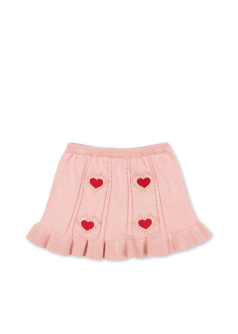(KS103982) Soleil Knit Skirt Gots - Silver Pink - MintMouse (Unicorner Concept Store)