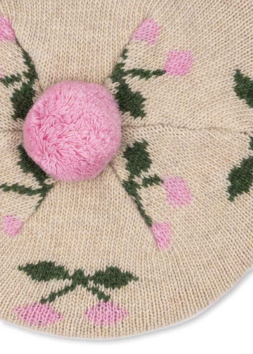 Belou Knit Beret - Cherry - MintMouse (Unicorner Concept Store)