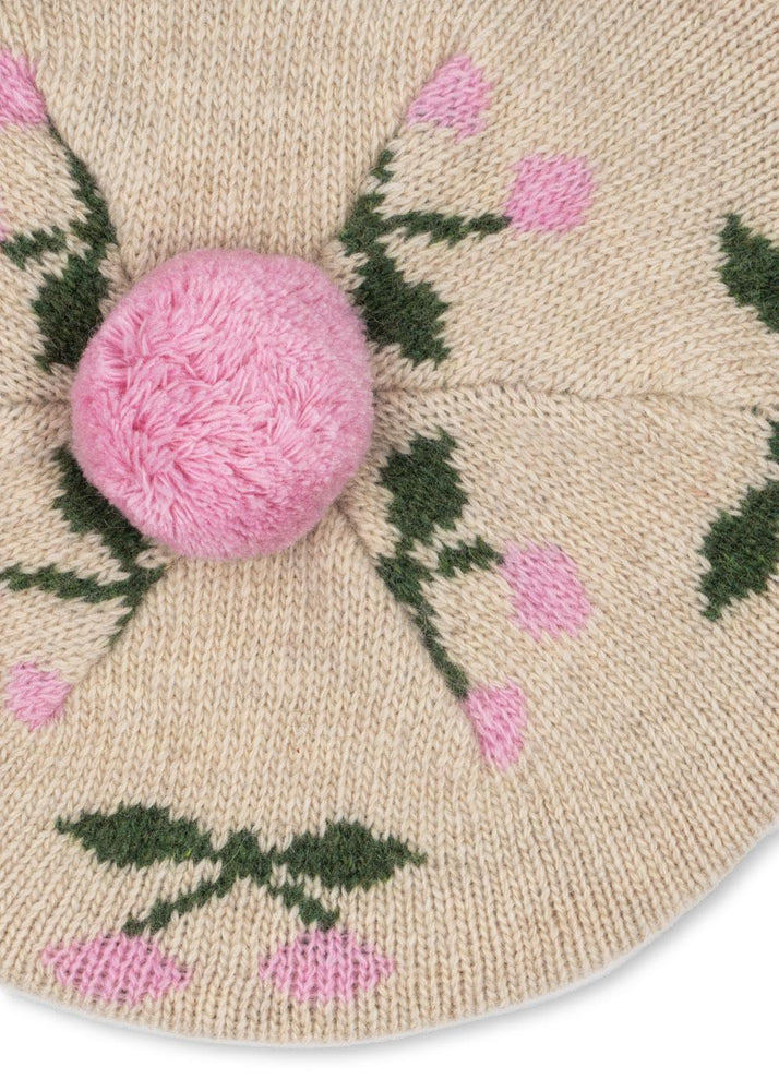 Belou Knit Beret - Cherry - MintMouse (Unicorner Concept Store)