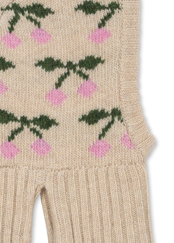 (KS103710) Belou Knit Balaclava - Cherry - MintMouse (Unicorner Concept Store)