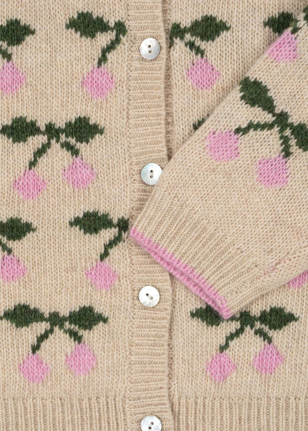 (KS103712) Belou Knit Collar Cardigan - MintMouse (Unicorner Concept Store)