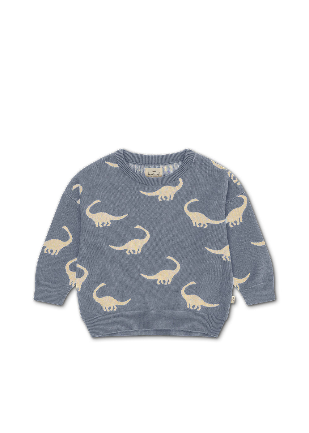 (KS103856) Lapis Knit Sweater Gots - Dino Mist - MintMouse (Unicorner Concept Store)