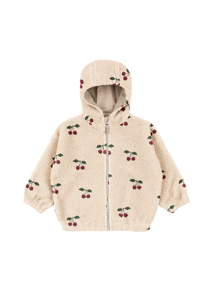 (KS104068) Jody Teddy Hoodie GRS - Ma grande cerise
