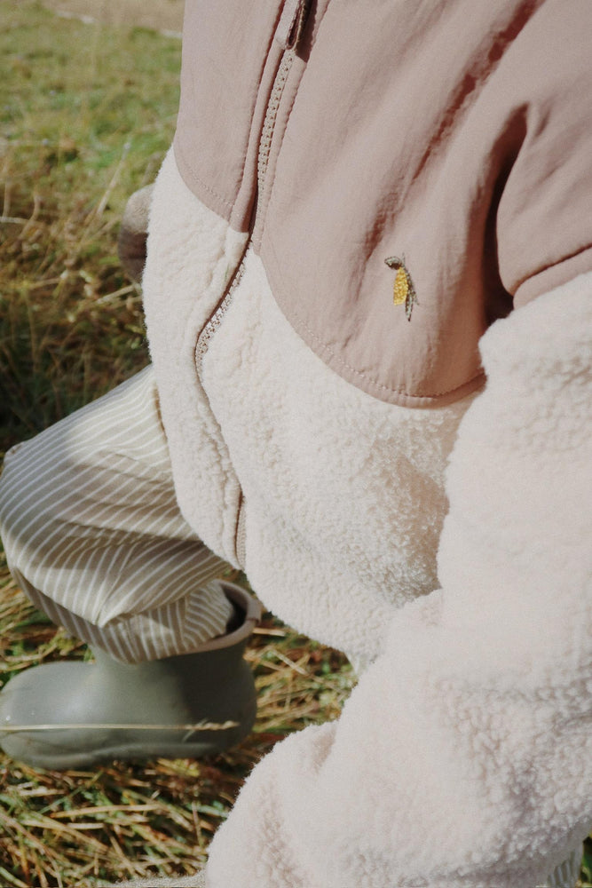 (KS103464) FLYNN FLEECE JACKET GRS - Oxford tan - MintMouse (Unicorner Concept Store)