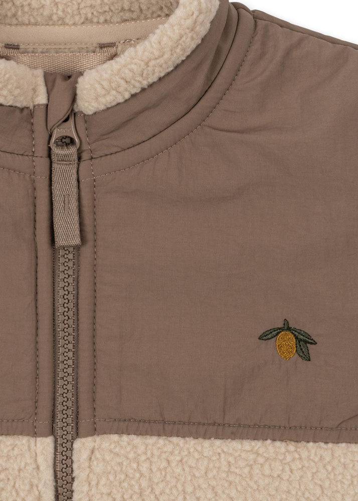 (KS103464) FLYNN FLEECE JACKET GRS - Oxford tan - MintMouse (Unicorner Concept Store)