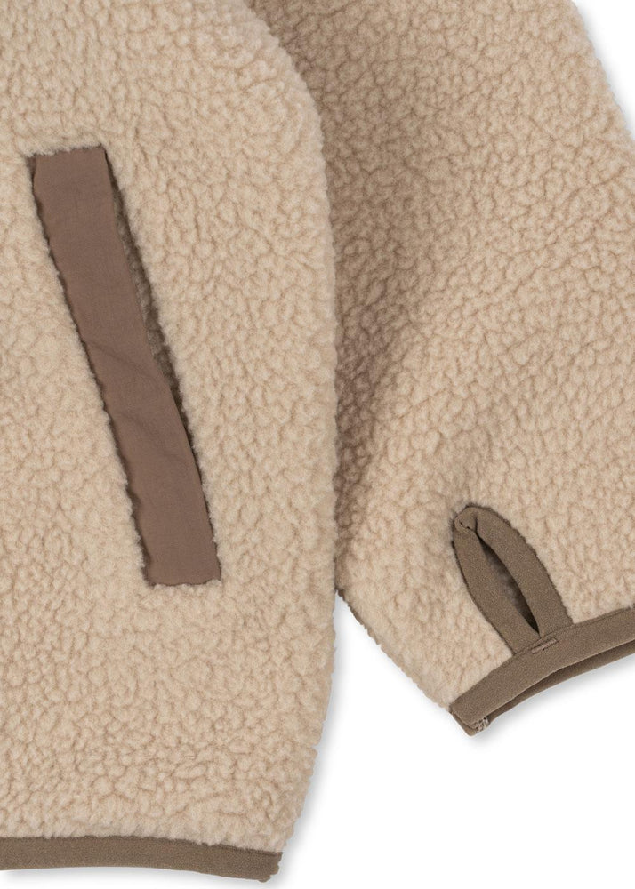 (KS103464) FLYNN FLEECE JACKET GRS - Oxford tan - MintMouse (Unicorner Concept Store)