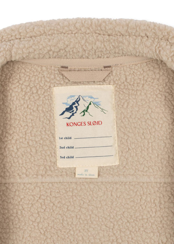 (KS103464) FLYNN FLEECE JACKET GRS - Oxford tan - MintMouse (Unicorner Concept Store)