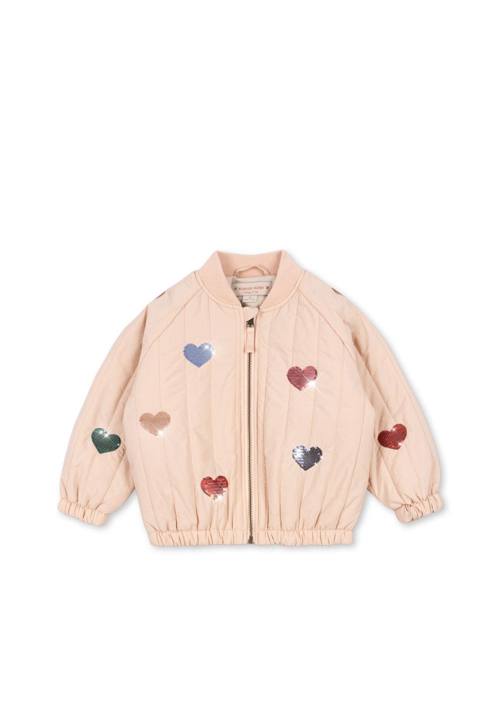 (KS103490)Juno Sequin bomber jacket - Cameo Rose - MintMouse (Unicorner Concept Store)