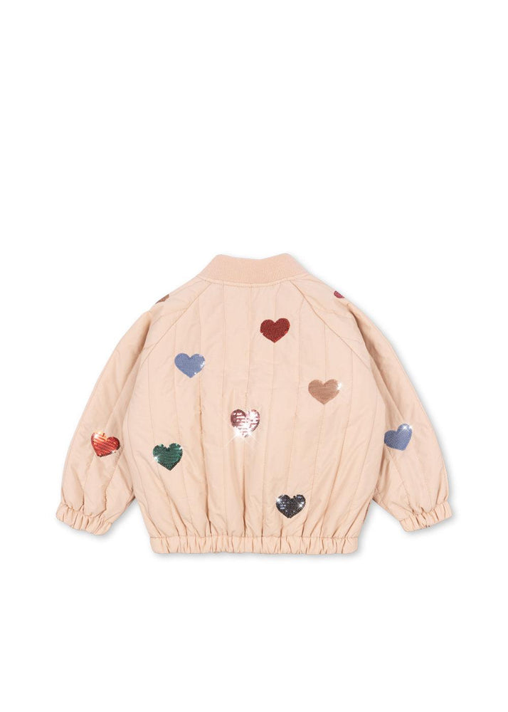 (KS103490)Juno Sequin bomber jacket - Cameo Rose - MintMouse (Unicorner Concept Store)