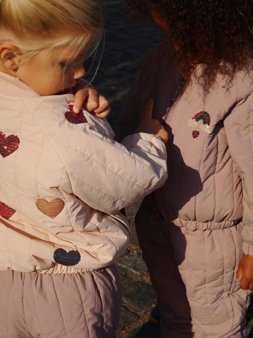 (KS103490)Juno Sequin bomber jacket - Cameo Rose - MintMouse (Unicorner Concept Store)