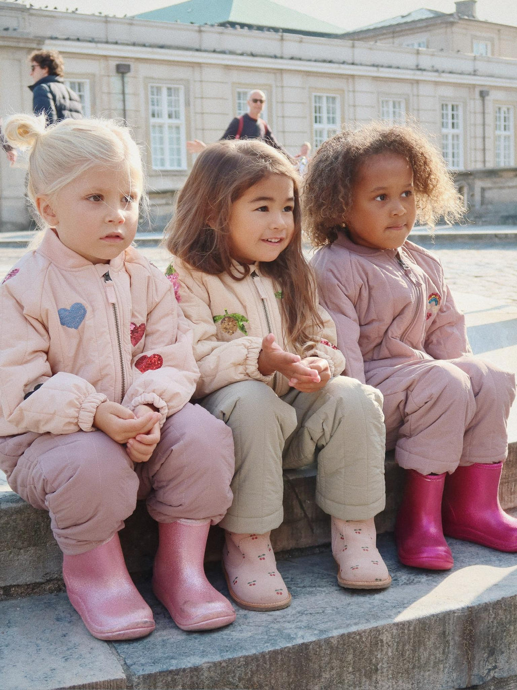 (KS103490)Juno Sequin bomber jacket - Cameo Rose - MintMouse (Unicorner Concept Store)