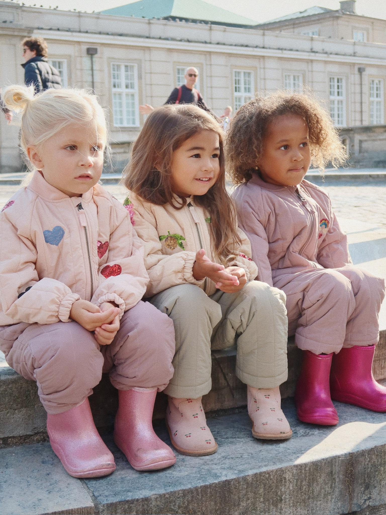 (KS103490)Juno Sequin bomber jacket - Cameo Rose - MintMouse (Unicorner Concept Store)