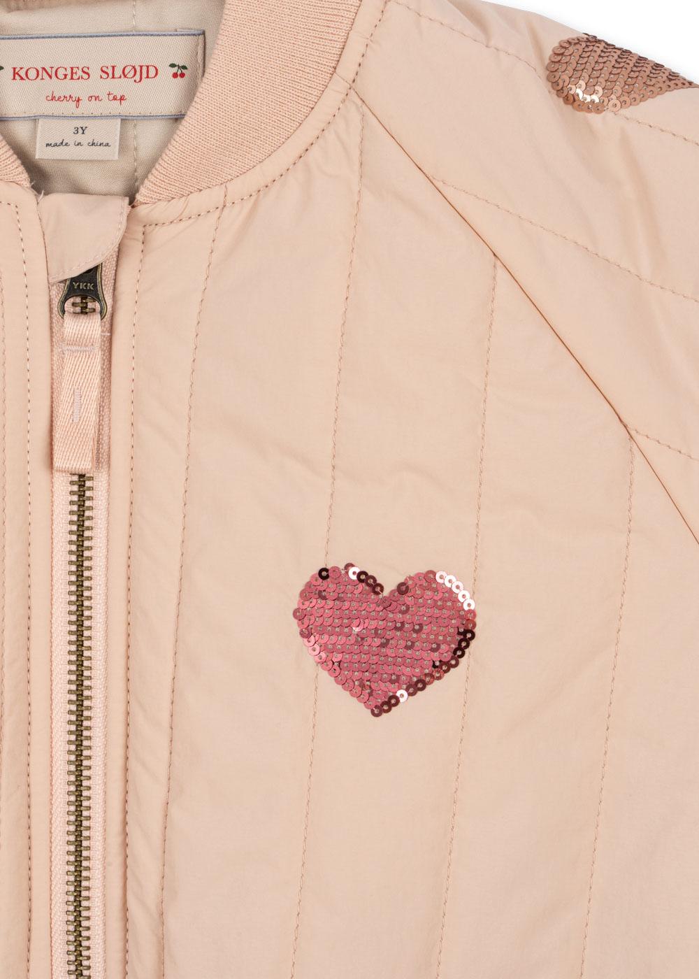 (KS103490)Juno Sequin bomber jacket - Cameo Rose - MintMouse (Unicorner Concept Store)