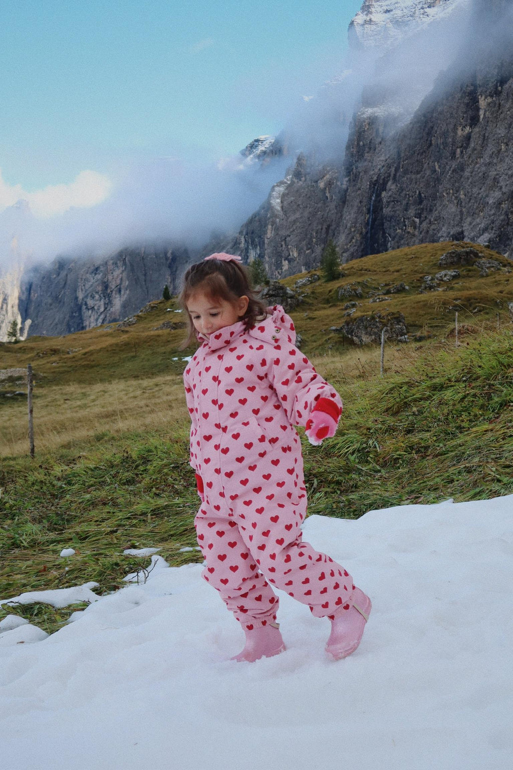 (KS103517) Nohr Snowsuit Print - Amour Pink - MintMouse (Unicorner Concept Store)