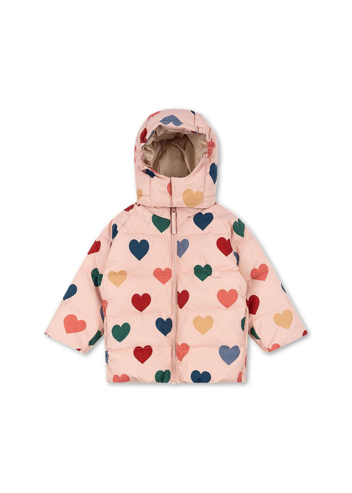 (KS103522) Nuka Jacket GRS - Coeur Rose coloré