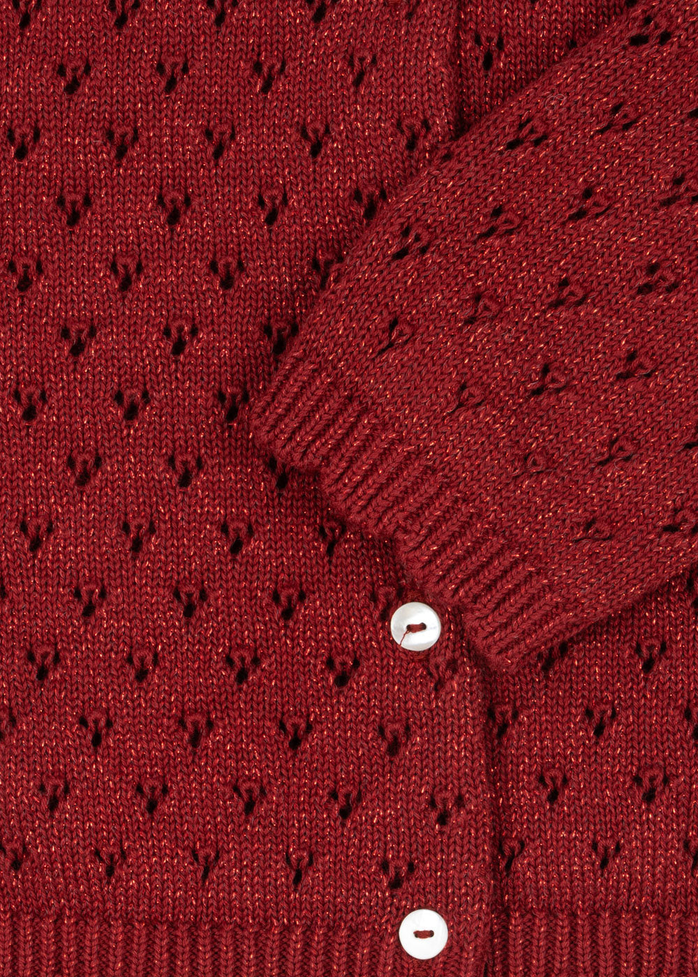 Holiday Cardigan - Red Dahlia - MintMouse (Unicorner Concept Store)