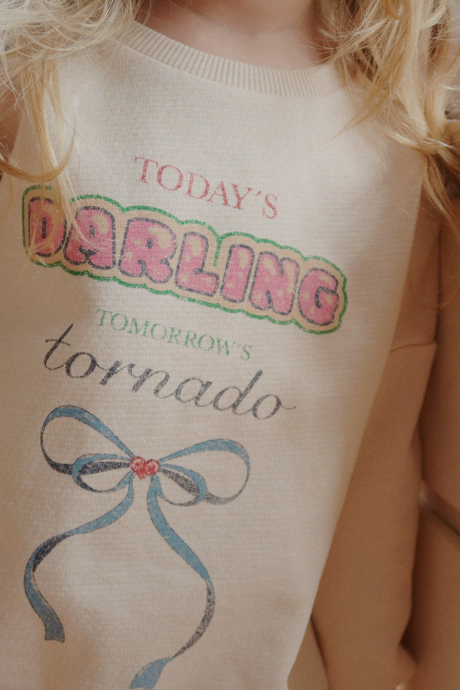 Loupy Lou Sweat Shirt - Brazilian Sand - MintMouse (Unicorner Concept Store)