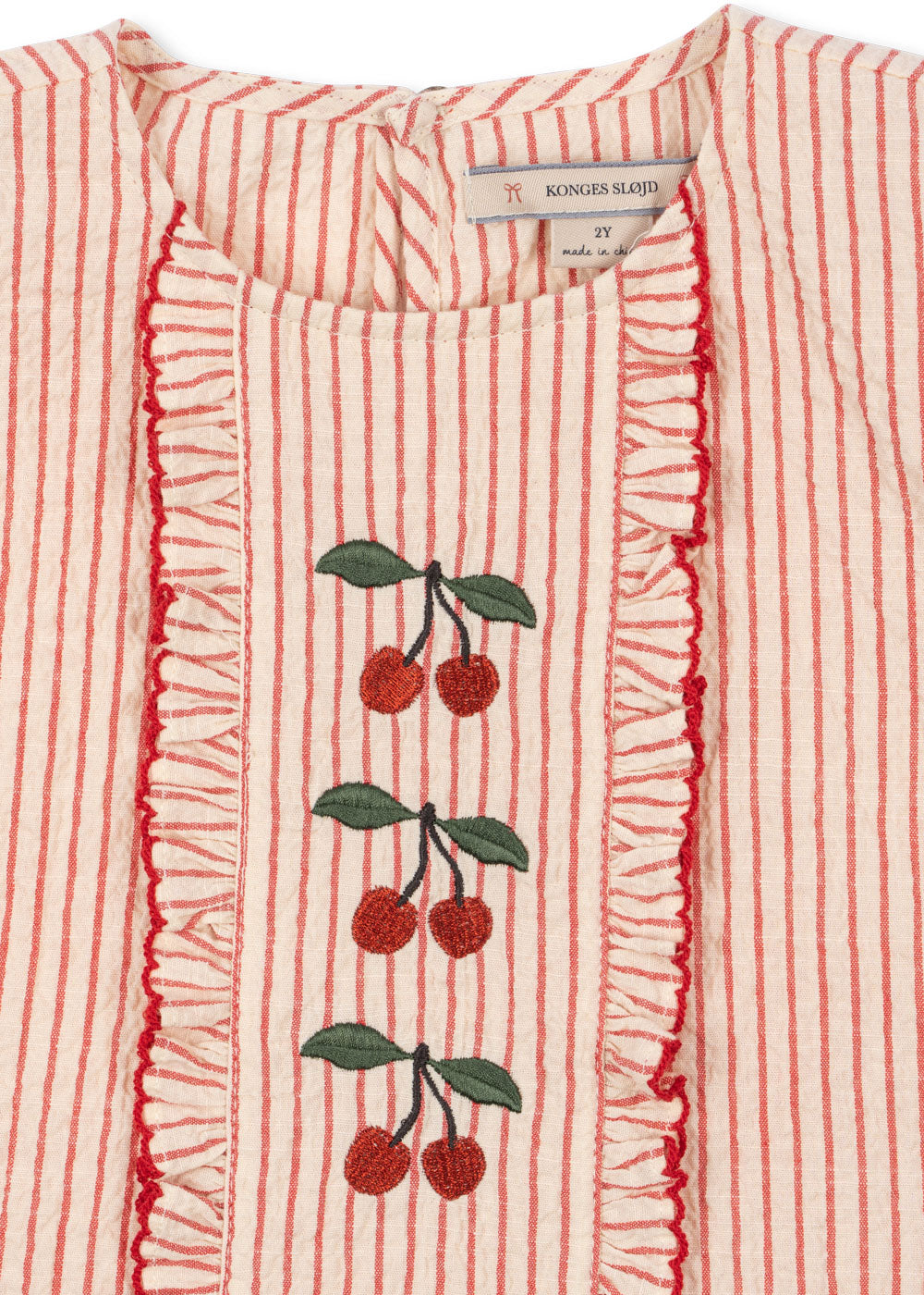 Ellie Frill Top Gots - Amour Stripe - MintMouse (Unicorner Concept Store)