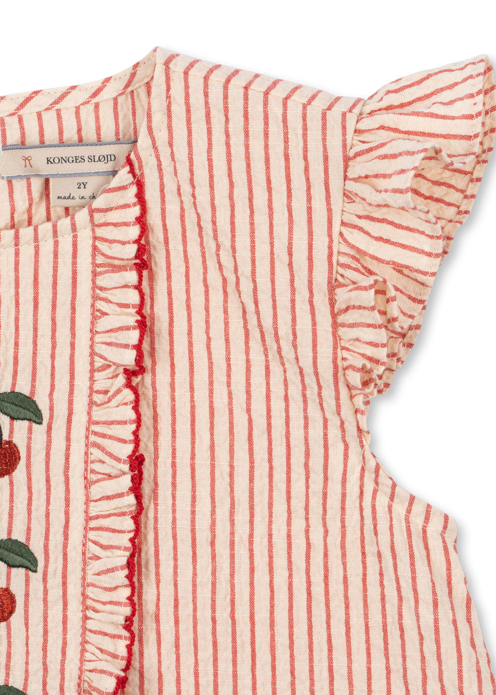 Ellie Frill Top Gots - Amour Stripe - MintMouse (Unicorner Concept Store)