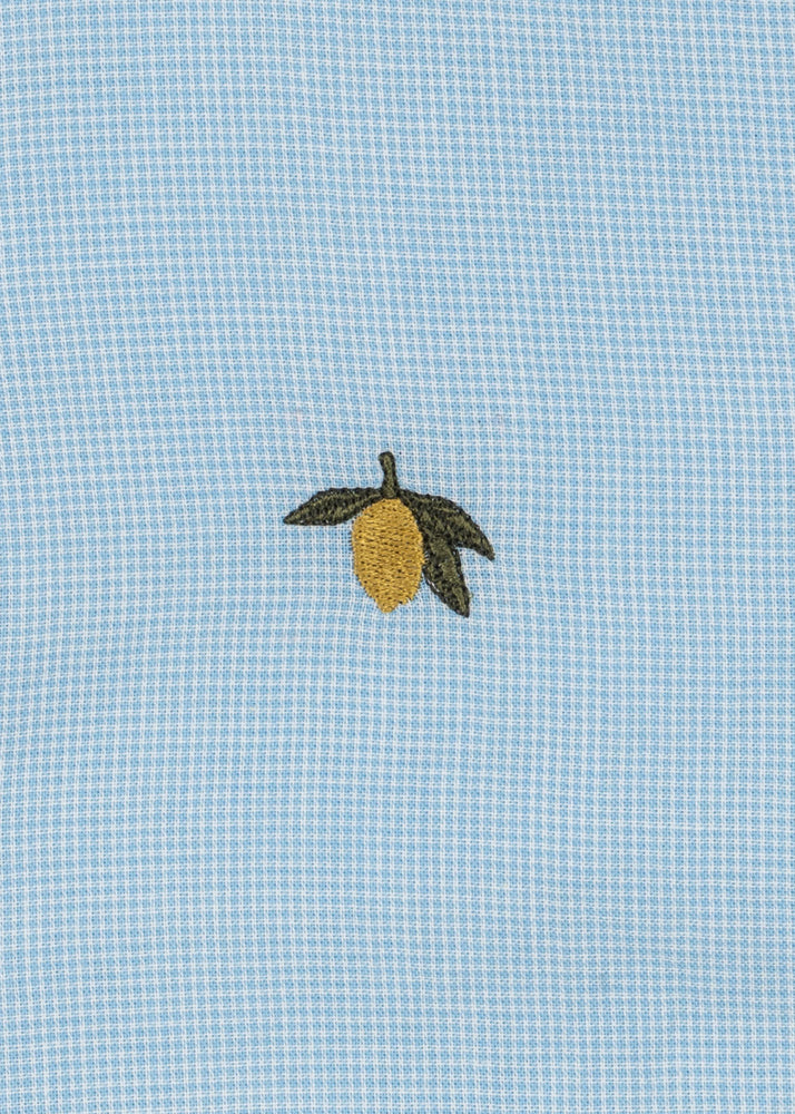 ( KS105388) Fran Shirt Gots - Blue Check