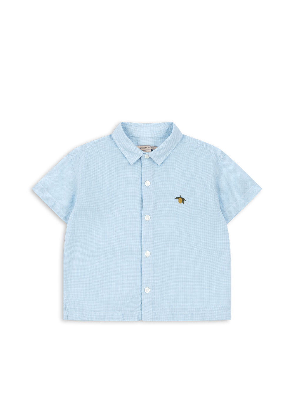 ( KS105388) Fran Shirt Gots - Blue Check - MintMouse (Unicorner Concept Store)