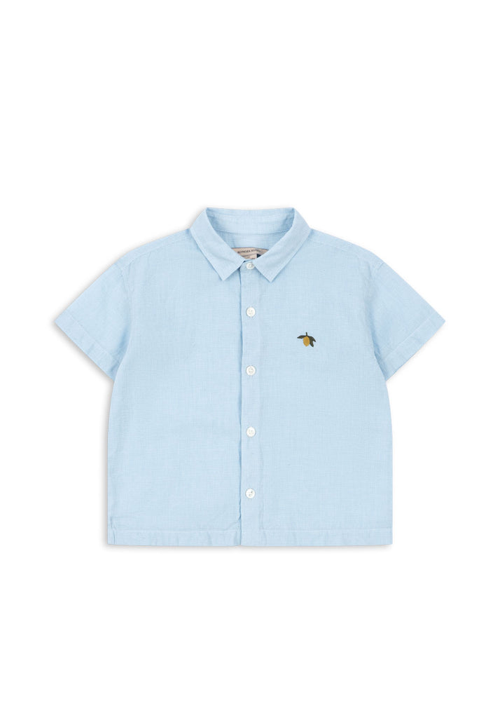 ( KS105388) Fran Shirt Gots - Blue Check