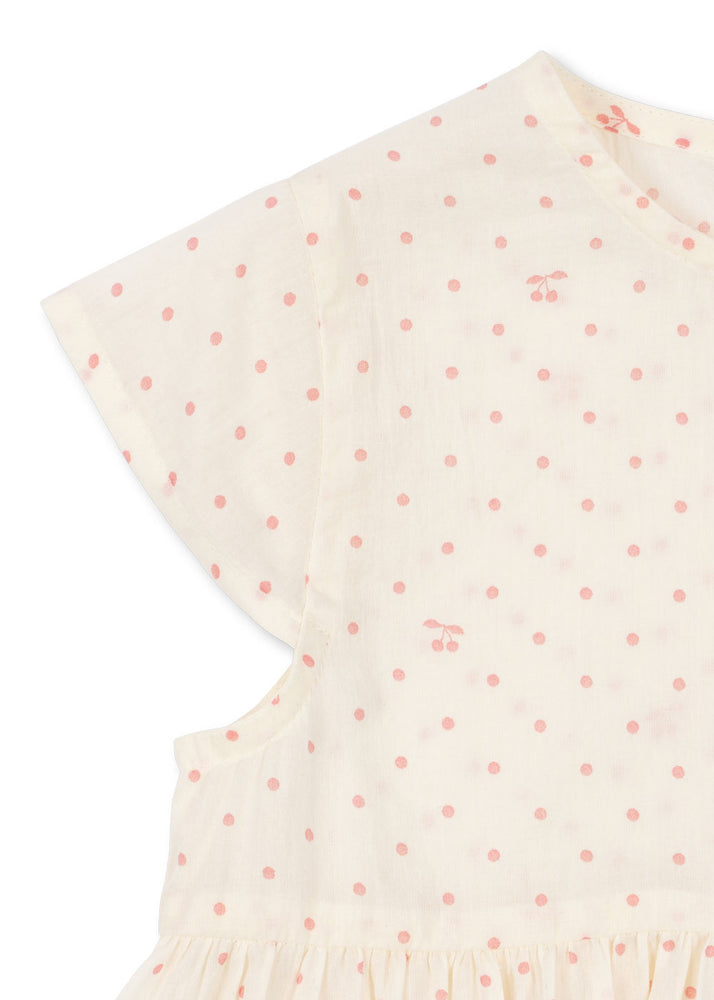 (KS105510) Pacey Dress Gots - Carta Fiori