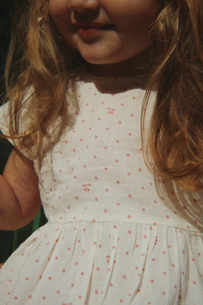 (KS105510) Pacey Dress Gots - Carta Fiori