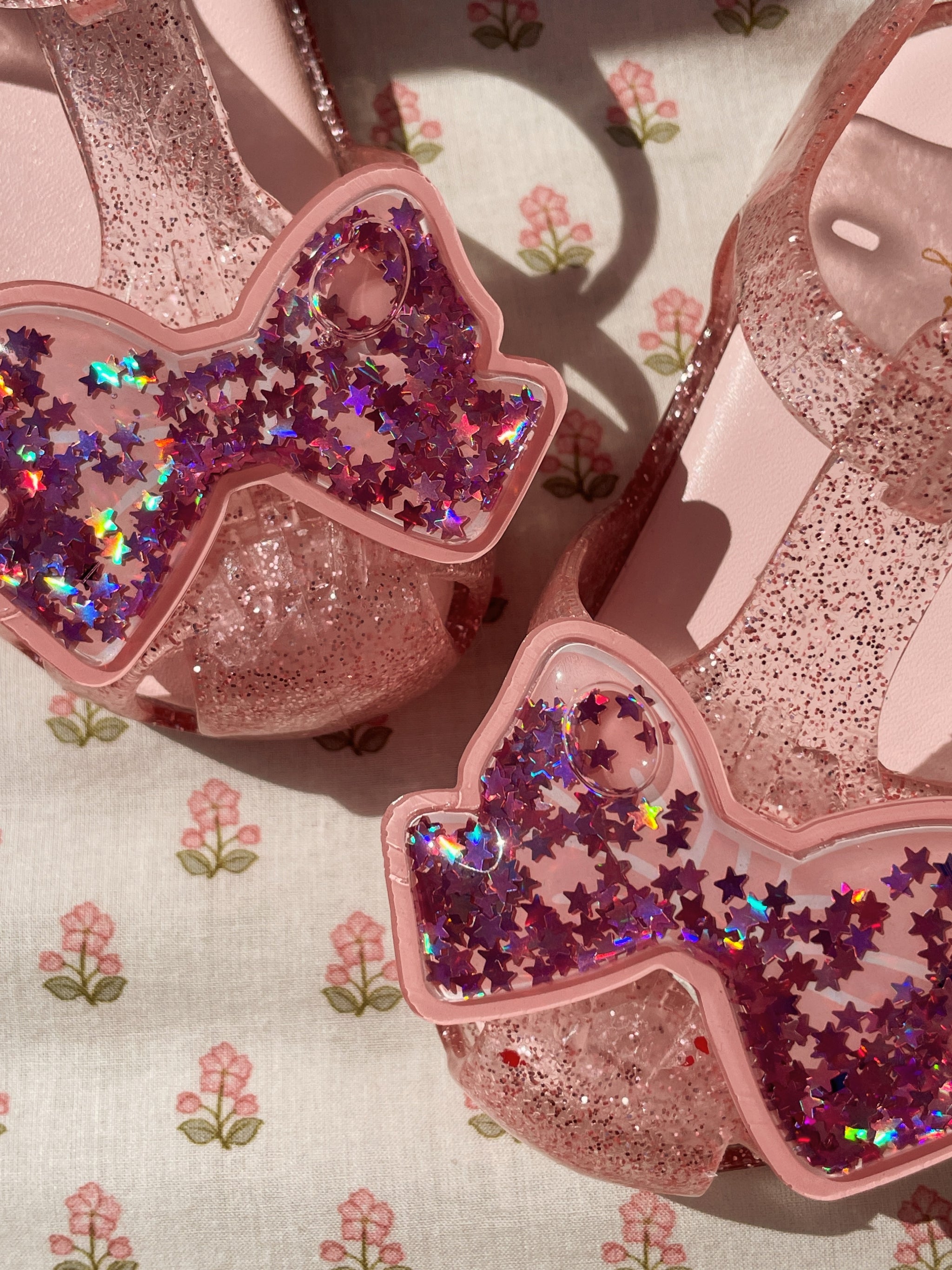 (KS105598) Lilo Sandals - Bow Rose - MintMouse (Unicorner Concept Store)
