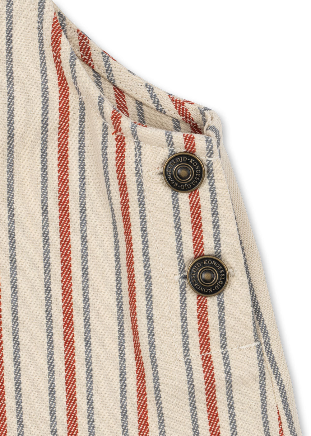 (KS105393) Frankie Overall Gots - Stripe Winds - MintMouse (Unicorner Concept Store)