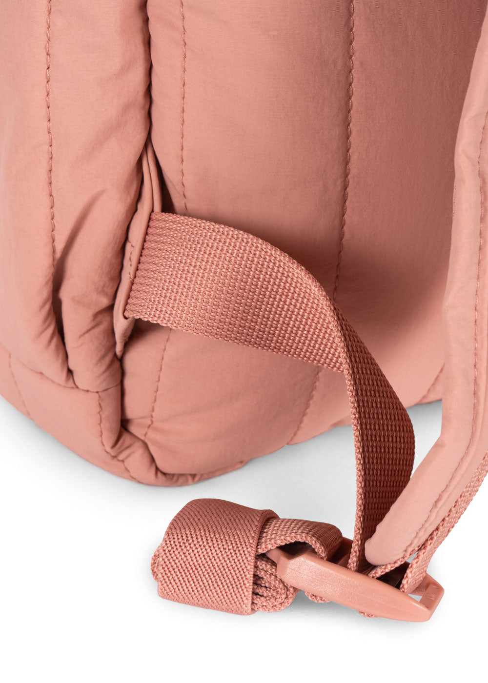 (KS104320) Juno Quilted Sequin Backpack midi - Rosette