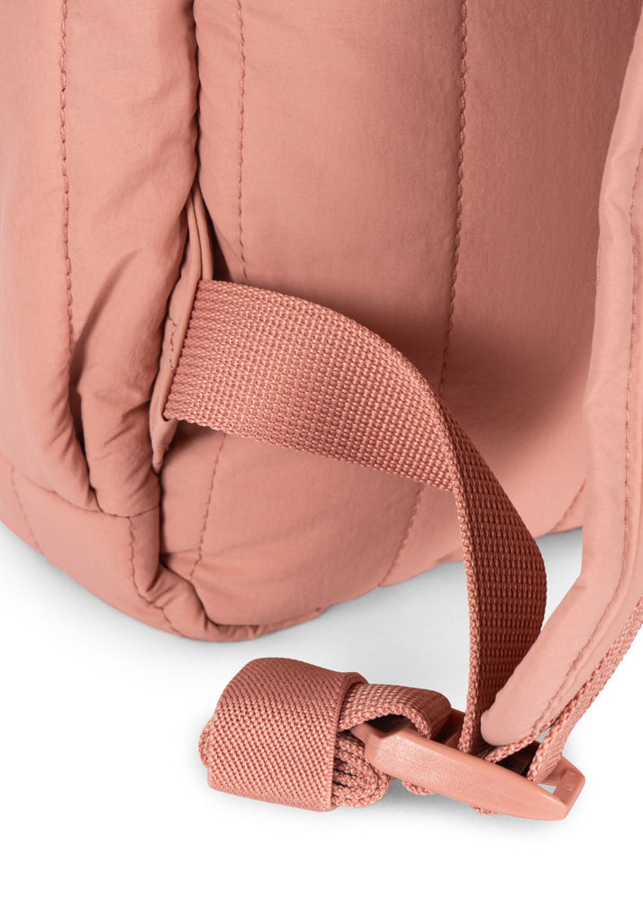 (KS104320) Juno Quilted Sequin Backpack midi - Rosette