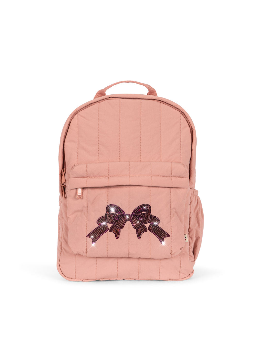 (KS104320) Juno Quilted Sequin Backpack midi - Rosette