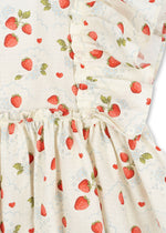 ( KS102447) Evia Bow Dress - Marmalade