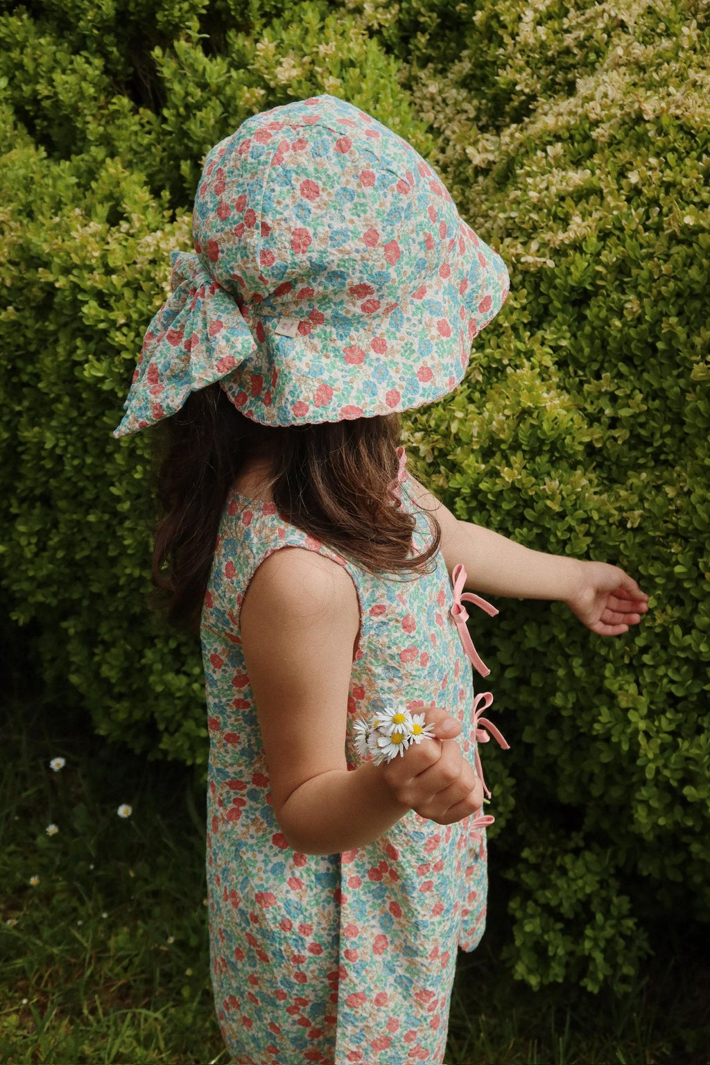 (KS102732) Elin Bow Sunhat Gots - Fiola - MintMouse (Unicorner Concept Store)