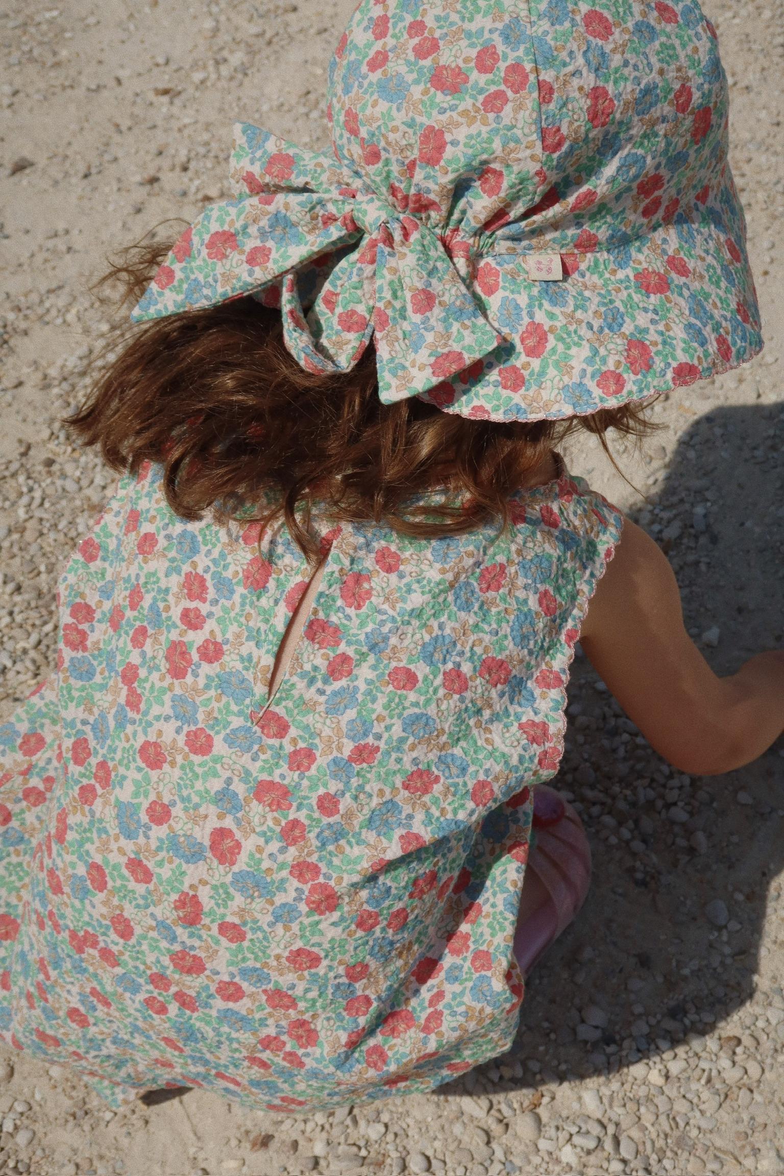 (KS102732) Elin Bow Sunhat Gots - Fiola - MintMouse (Unicorner Concept Store)