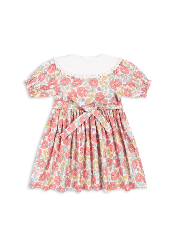 ( KS102649) Coeur Collar Dress Gots - Fleur Anglaise