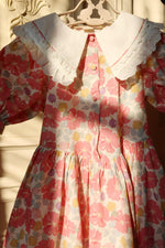 ( KS102649) Coeur Collar Dress Gots - Fleur Anglaise