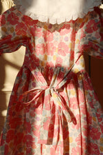 ( KS102649) Coeur Collar Dress Gots - Fleur Anglaise