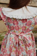 ( KS102649) Coeur Collar Dress Gots - Fleur Anglaise