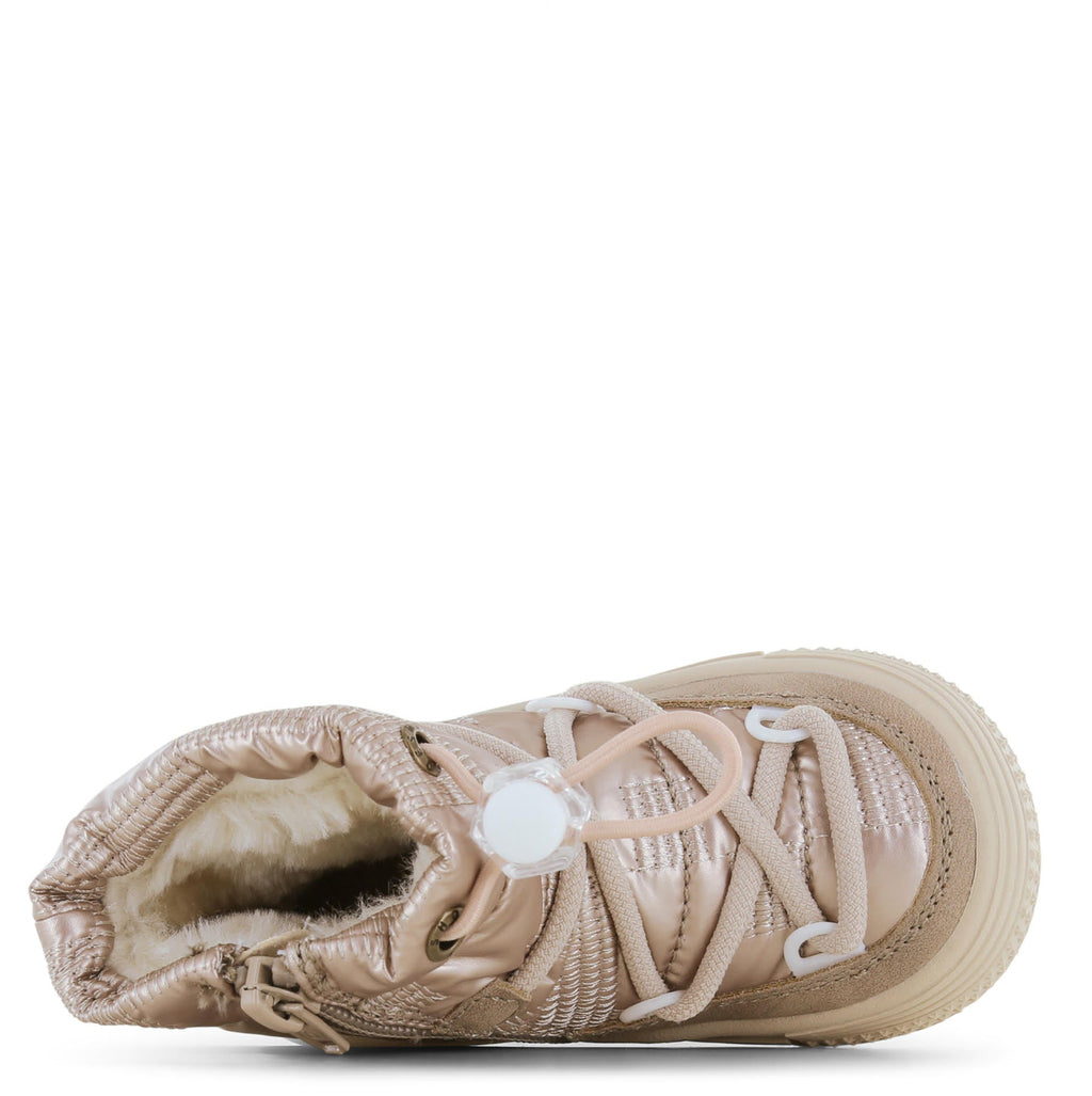 (CH24W005-B) Winter Boots Chunky Baby Champagne - MintMouse (Unicorner Concept Store)