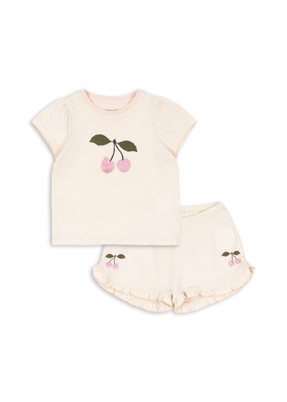 Famo Frill Set Gots - Buttercream